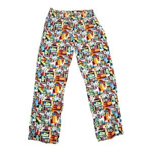 Disneyland Cartoon Character Print Pajama Pants Sleepwear Lounge Pants